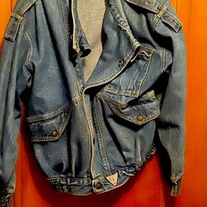 Vintage GUESS 80’s jean jacket